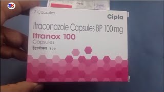 Itranox 100 Capsule  Itraconazole Capsule  Itranox 100mg Capsule  Itranox 100 Capsule Use Benefit [upl. by Yecad]