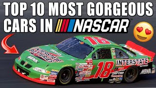 Top 10 Most Gorgeous Car Models in NASCAR History [upl. by Airetak992]