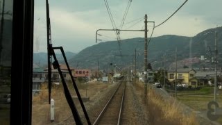 御殿場線・前面展望 上大井駅から相模金子駅大井町 Train front viewJAPAN [upl. by Nahtiek]