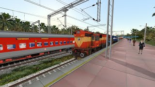 12626Kerala Express SRv1 Kerala  Railworks part4 live stream [upl. by Anaicilef312]