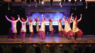 Khalsa College Amritsar Jhoomer 2018  Youth Festival Pamma Dumewal [upl. by Eitsyrc]