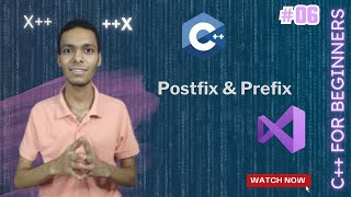 Postfix amp Prefix in C شرح [upl. by Oniliuqnart]