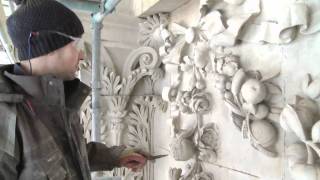 The Work of a Stonemason at St Pauls Cathedral [upl. by Nylirahs]