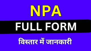 NPA full form in Medical [upl. by Suez252]