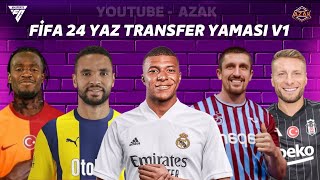 FİFA 24 GÜNCEL YAZ TRANSFER YAMASI V1 27 EKİM 2024 2024 LATEST TRANSFER UPDATE2324 [upl. by Mahgirb788]