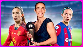 Aitana Bonmati Wins The Best FIFA Womens Player Of 2023 [upl. by Jules937]