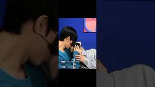 BL kiss 💋 Wang Junjie amp Wu Xi Lin foryou lgbtq lb gay lover kiss kuaishou douyin bltiktok [upl. by Dhaf599]