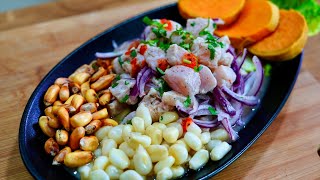 Ceviche Peruano La Auténtica Receta 🇵🇪 [upl. by Holtorf618]