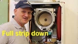 Whats inside a glow worm cxi 30 full strip downrepair and review of the combination boiler [upl. by Yentyrb485]