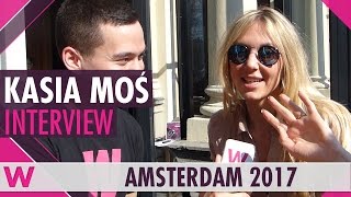 Kasia Moś Poland 2017 Interview  Eurovision in Concert 2017 [upl. by Jemmie190]