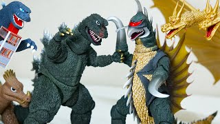 【SHMonsterArts】一番好きな昭和ゴジラをレビュー！！【ゴジラ対ガイガン】ヘドラ ゴジラ1972 ゴジラタワー モンスターアーツ [upl. by Walley]