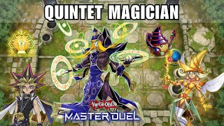 Quintet Magician  Dark Magician  Crushing SnakeEyes META  YuGiOh Master Duel [upl. by Norraj]