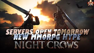 Night Crows  Highly anticipated Mobile amp PC MMORPG drops tomorrow Everything you need to know [upl. by Yrbua]