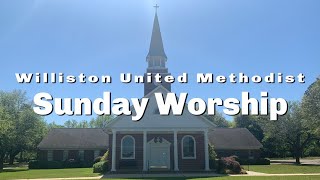 Williston UMC Worship Service 102024 [upl. by Ylrebme]