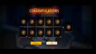 free fire ump ring incubator and AK incubator spin video freefire [upl. by Culbert]