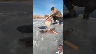 fishing of ice outdoors fish [upl. by Claudianus]