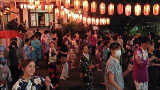 「盆ギリ恋歌」 2024年7月25日赤坂浄土寺盆踊り３ 東京都港区 [upl. by Mcnalley]