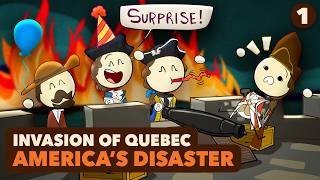 Invasion of Quebec America’s Founding Disaster  US History  Extra History  Part 1 [upl. by Enowtna]