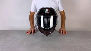 How to install a Pinlock® lens in the AGV Pista GP RR Red [upl. by Wawro682]