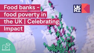 Food banks  food poverty in the UK  Celebrating Impact [upl. by Aerdnuahs428]