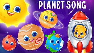 Planet Song  Planets For Kindergarten  Learn About The Solar System  RV AppStudios [upl. by Marena683]