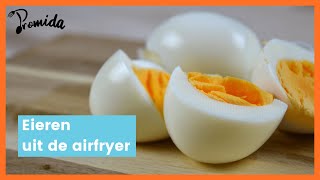 Airfryer recept Ei koken in de airfryer [upl. by Gazo]