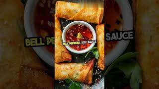 Best Crispy Veg Spring Rolls Recipe  Easy Homemade Snack  Quick amp Delicious [upl. by Matthia]