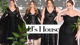 Best Plus Size Formal Dresses  JJs House Try On Haul [upl. by Dlarrej772]