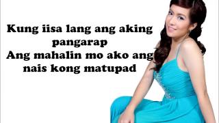 Nagiisa Lang  Angeline Quinto LYRICS [upl. by Latimer]