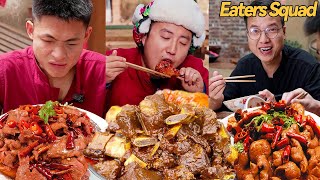 Steak and pepper chicken丨food blind box丨eating spicy food and funny pranks [upl. by Zaneta]