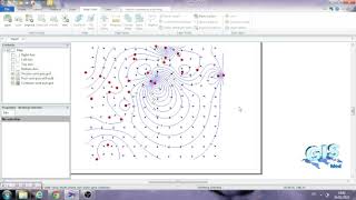 how to create piezometric map with golden surfer  carte piézometrique  mapa piezometrica [upl. by Marlee574]