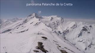 skirando La Coutaz  Palanche de la Cretta Val dHérens Valais Suisse 07042018 [upl. by Muiram959]