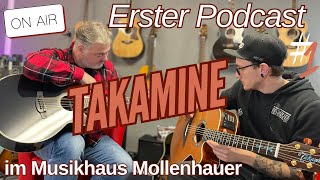 Erster Podcast mit dem Stargast quotTakaminequot I Musikhaus Mollenhauer [upl. by Bent]