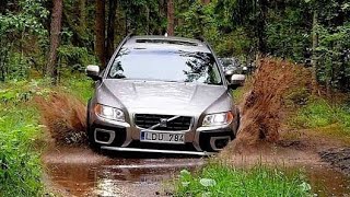 Volvo XC70 offroad Volvo in deep mud and sand Volvo AWD test [upl. by Eatnwahs]