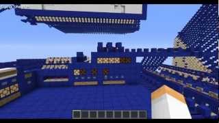 DEMO program of my redstone computer in Minecraft quotBlueStonequot [upl. by Eiznikam]