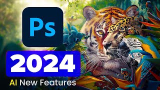 photoshop 2024 new features [upl. by Ynoffit]