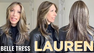 BELLE TRESS LAUREN WIG  LUX COLLECTION  22” Long Layered Sexy Style [upl. by Nagam]