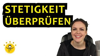 STETIGKEIT überprüfen und beweisen – abschnittsweise definierte Funktionen stetig Beweis [upl. by Leblanc]