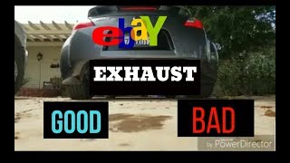 370z Ebay exhaust [upl. by Ayna]