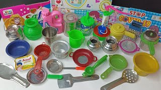 Play with Amazing mini kitchen set MINI CLAY Dolliyon [upl. by Pry]