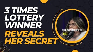 THREE TIMES LOTTERY WINNER REVEALS HER SECRET OF SUCCESS  SHARED LOTTERY WINNING SUCCESS SCRIPT [upl. by Iseabal]