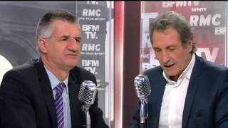 Jean Lassalle face à Bourdin  quotTournée générale de mots simplesquot [upl. by Oakley910]