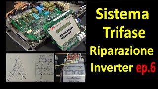 0426 Sistema Trifase e collegamento Inverter a motore ep6 [upl. by Fancy]