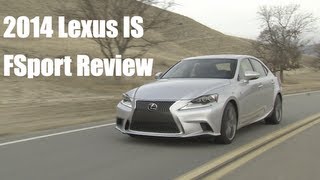 2014 Lexus IS FSport Review on GTChannel [upl. by Aseefan]