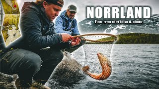 Fiske efter GROV ÖRING amp RÖDING i Norrland 2KG [upl. by Neliak]