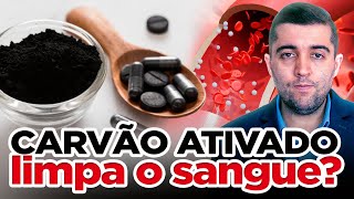 Efeitos do carvão ativado na má circulação e trombose limpa o sangue de toxinas e metais pesados [upl. by Zednanreh]