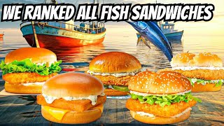 We Ordered EVERY Fast Food Fish Sandwich amp Ranked Them [upl. by Bresee466]