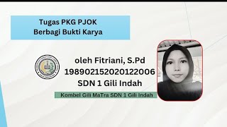 Bukti Karya quotKesehatan Melalui Kebersihan Lingkunganquot pkgpjok gurubelajar muridbelajar p5 [upl. by Tloh]