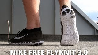 Nike Free Flyknit 30 on feet [upl. by Dido383]