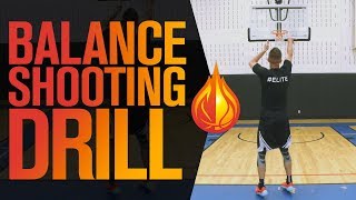 Basketball Shooting Drill The Balance Series with Coach Alan Stein [upl. by Swirsky]